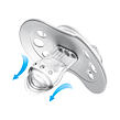 LOVI Dudlík silikonový dynamický LOVI SALT&PEPPER 0-3 m 2ks